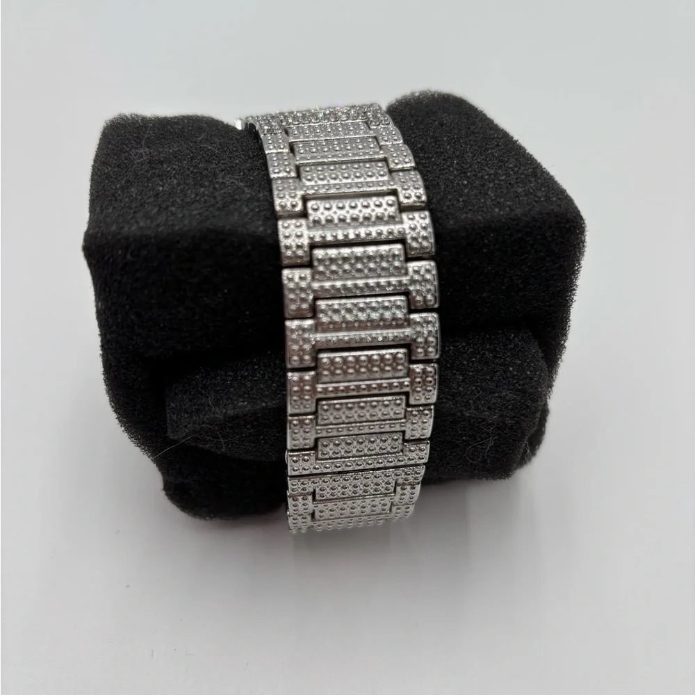Pin Time Men's Quartz Fashion‎ Watch Rhinestone - Picture 3 of 5